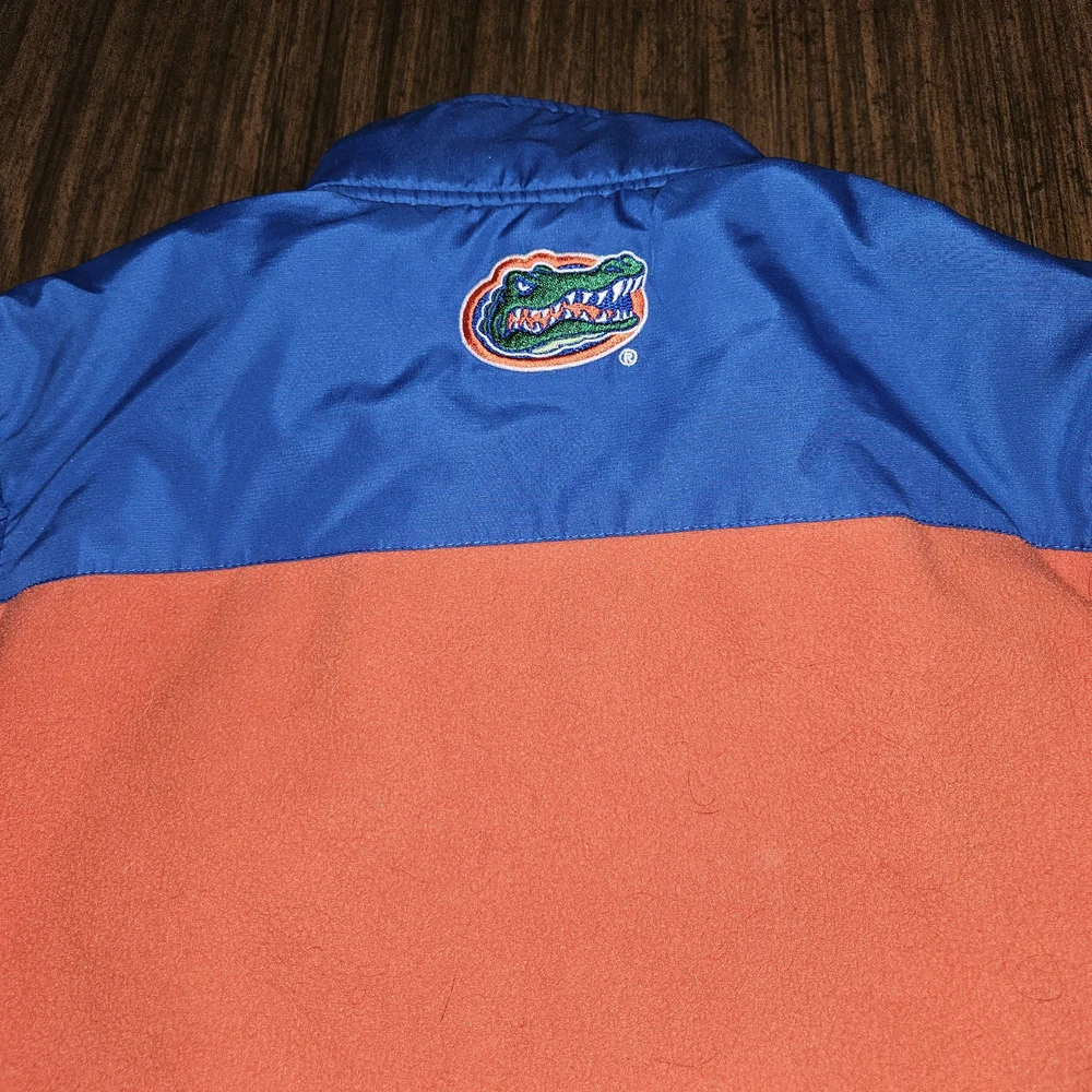NCAA Gators Vibrant Blue and Orange Apparel Kids Jacket Size 8